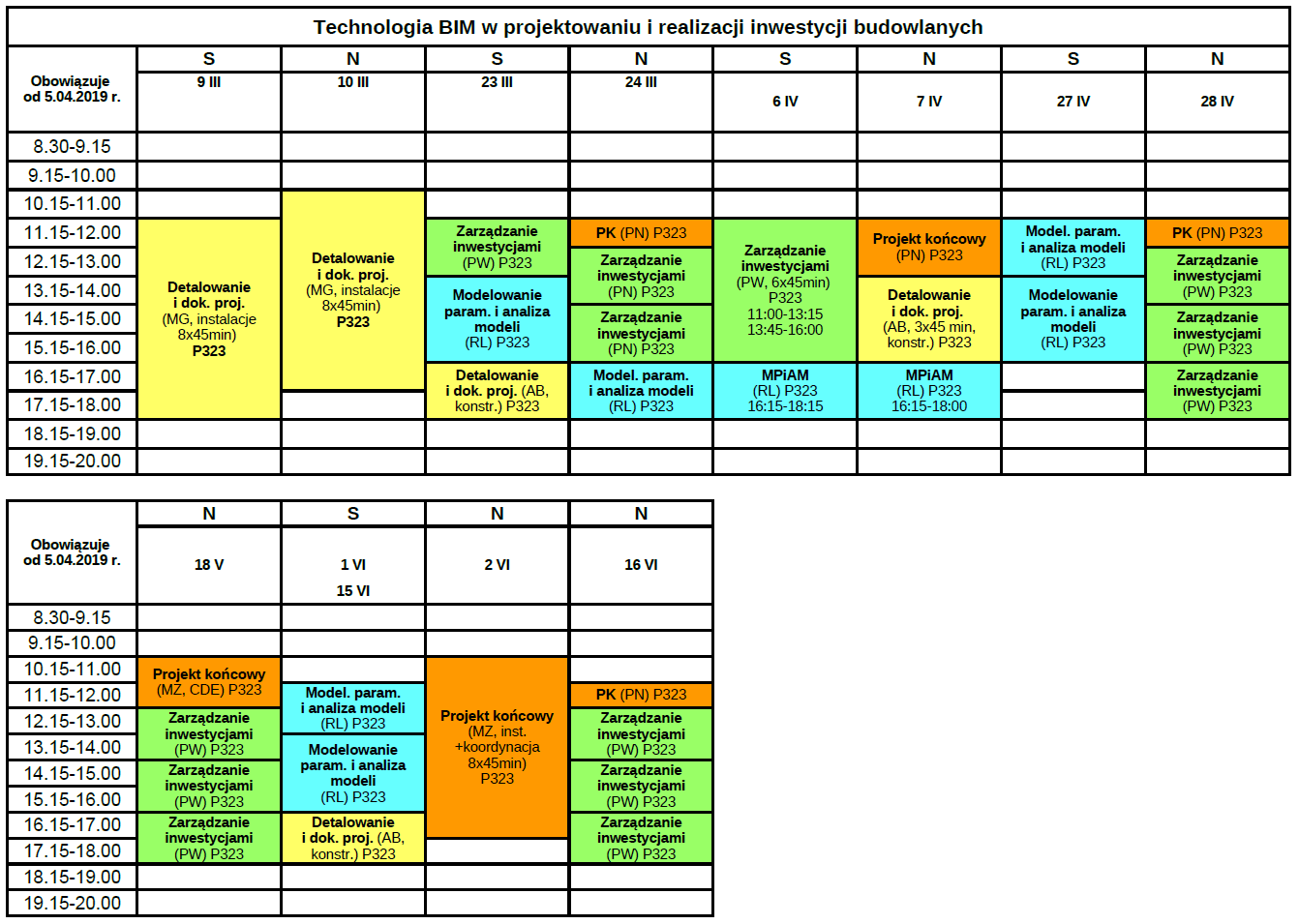 Politechnika Rzeszowska Plan Lekcji Lotnicy sp.wbisia.prz.edu.pl